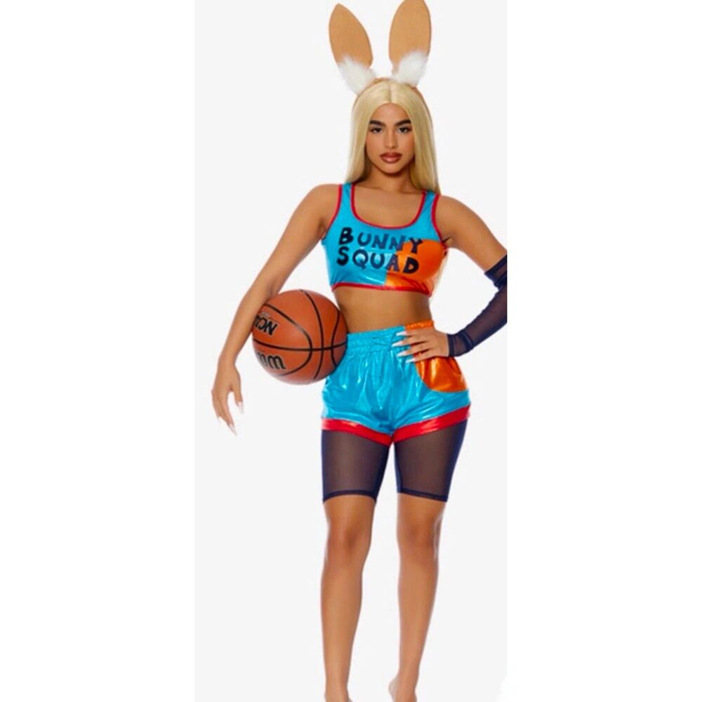 Fashion Nova Basketball Hoop Bunny Halloween Costume – Women's Size Small (S)